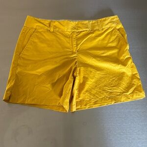 LOFT Yellow Women's Shorts